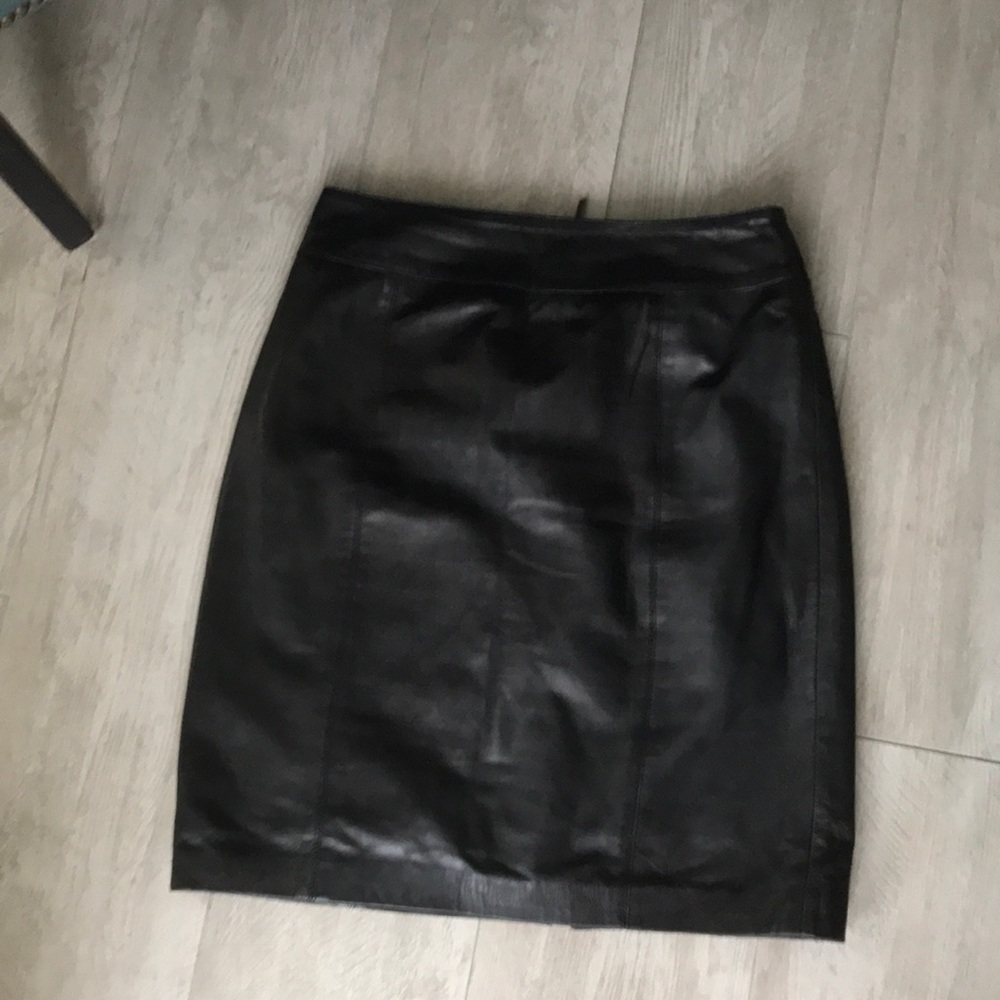 Leather Skirt
